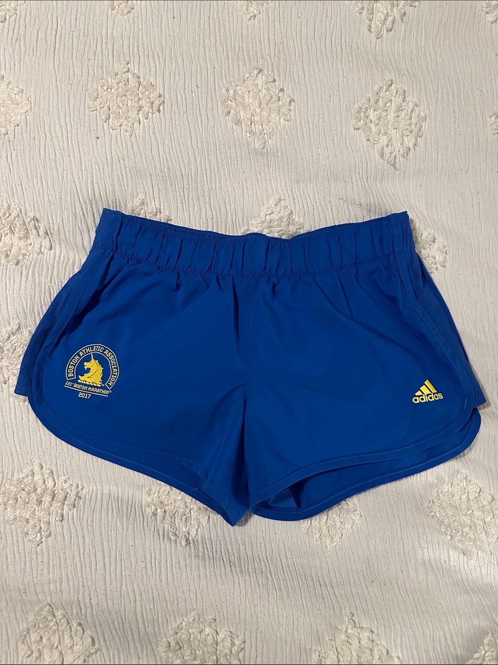 2017 Boston Marathon women’s adidas shorts - small